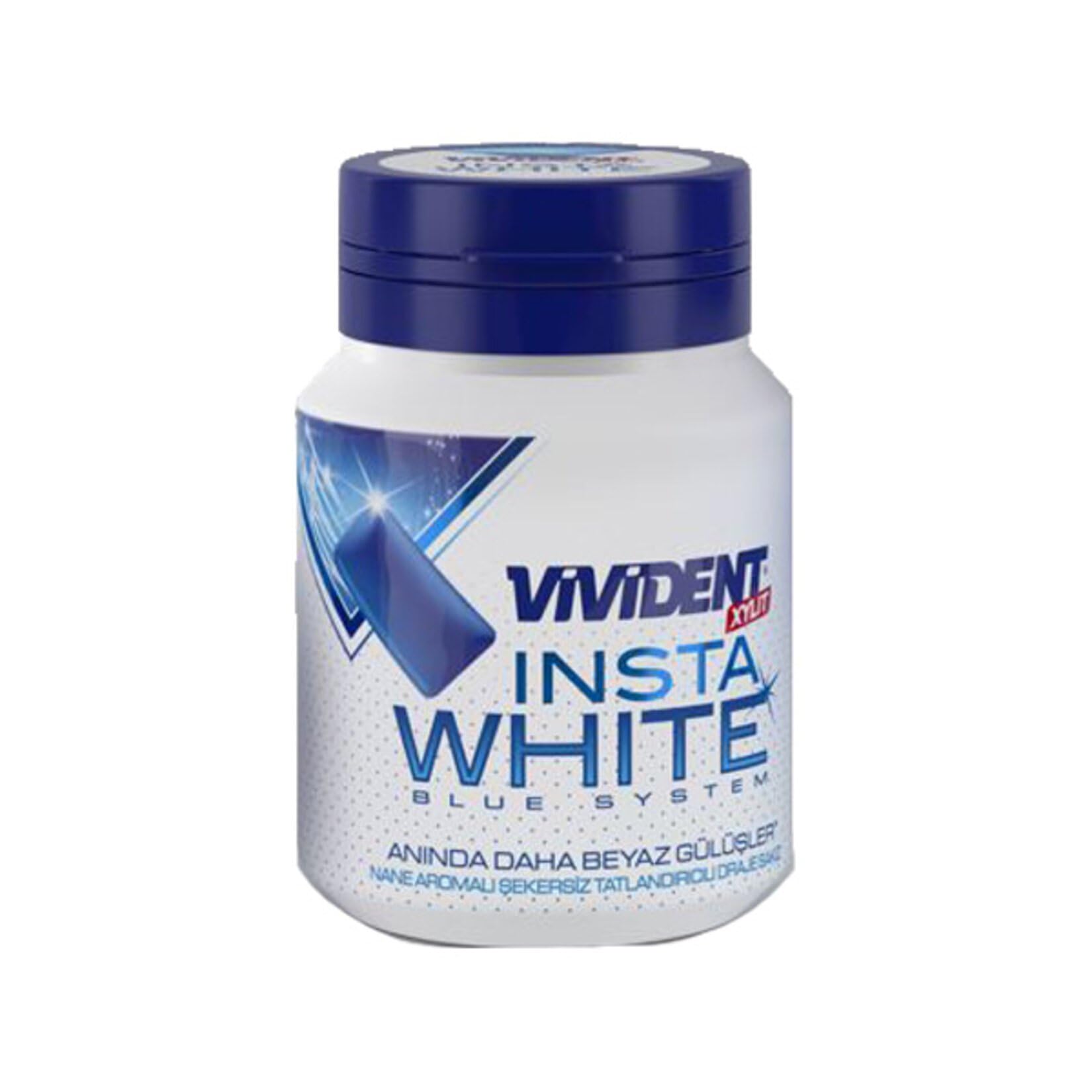 Vivident Insta White Nane Draje Şekersiz 63 gr