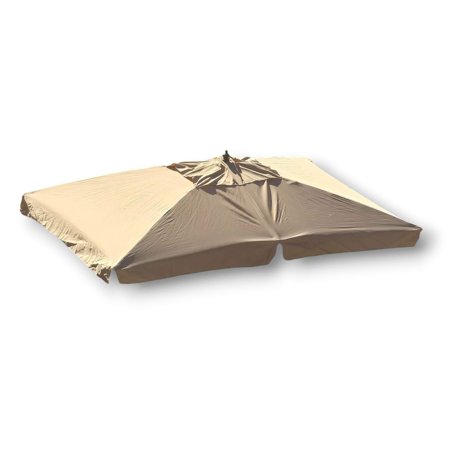 Telo di Ricambio per Ombrellone da Giardino 300 Gr/mq Impermeabile con Airvent 6 o 8 Stecche (3x2m)