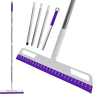 Rubber Air Broom Multifunction Silicone Floor Squeegee, Air Broom for Floor with 56
