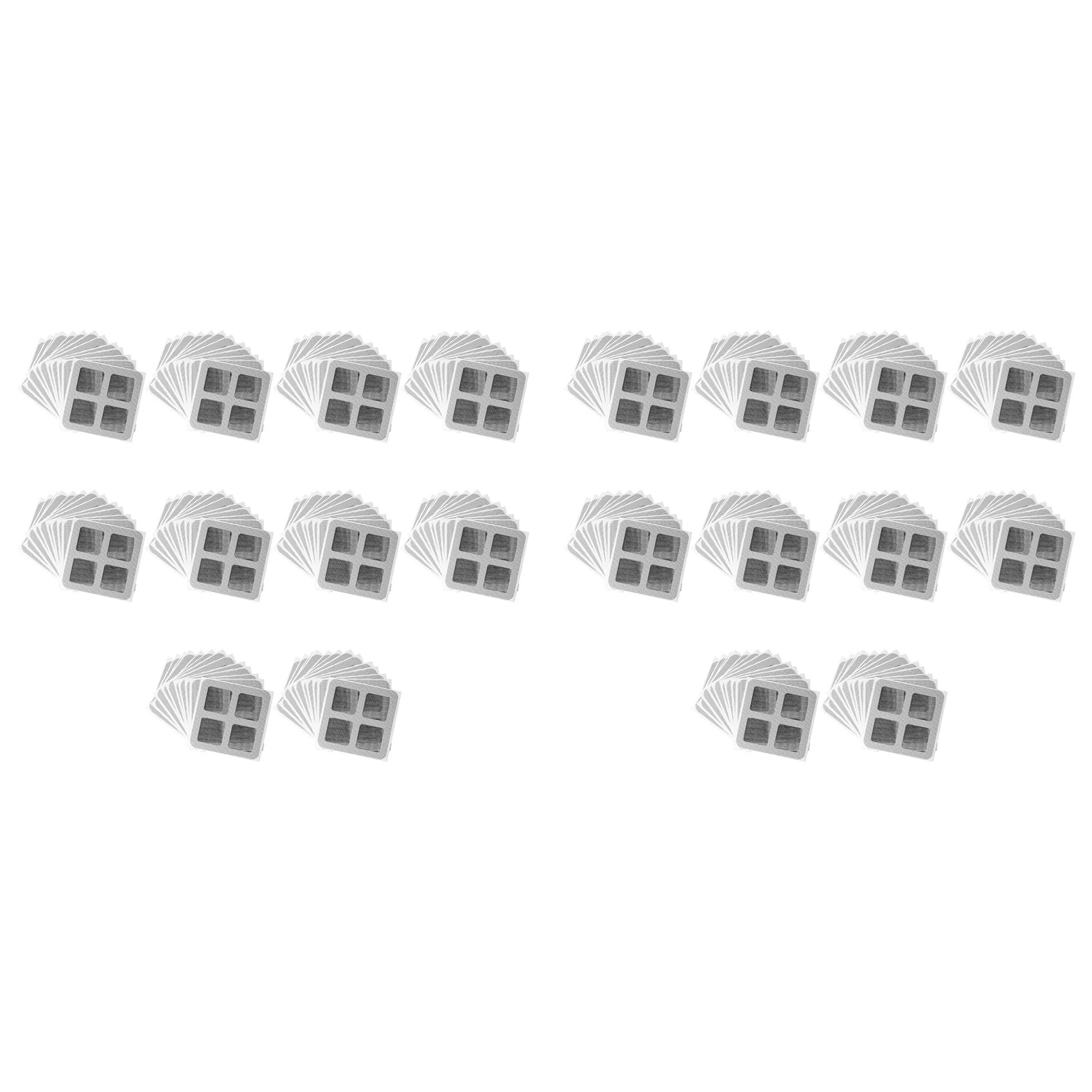 Jnchdghwa 200pcs Floor Drain Sticker, Disposable Shower Drain Hair Catcher, Disposable Floor Drain Sticker,Disposable Drain Covers