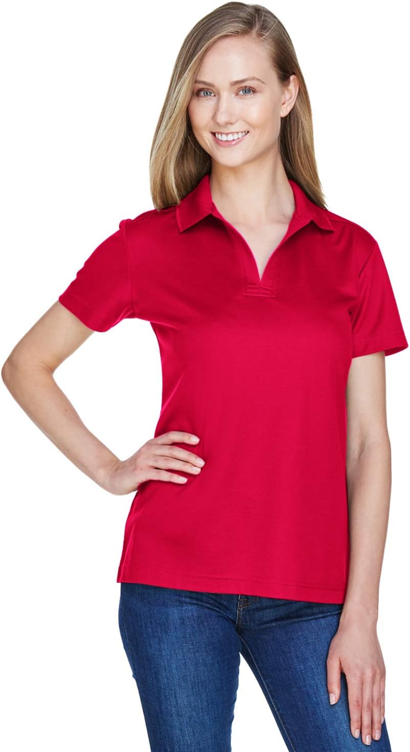 Averill's Sharper Uniforms Women's Premium Cotton-Lined Moisture Management Polo Shirt
