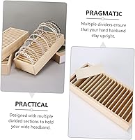 Vista 2 de Alipis Divisores de tarjetas de visita, soporte de joyería, organizador de pulseras, soportes para estantes, soporte de pulsera, organizador