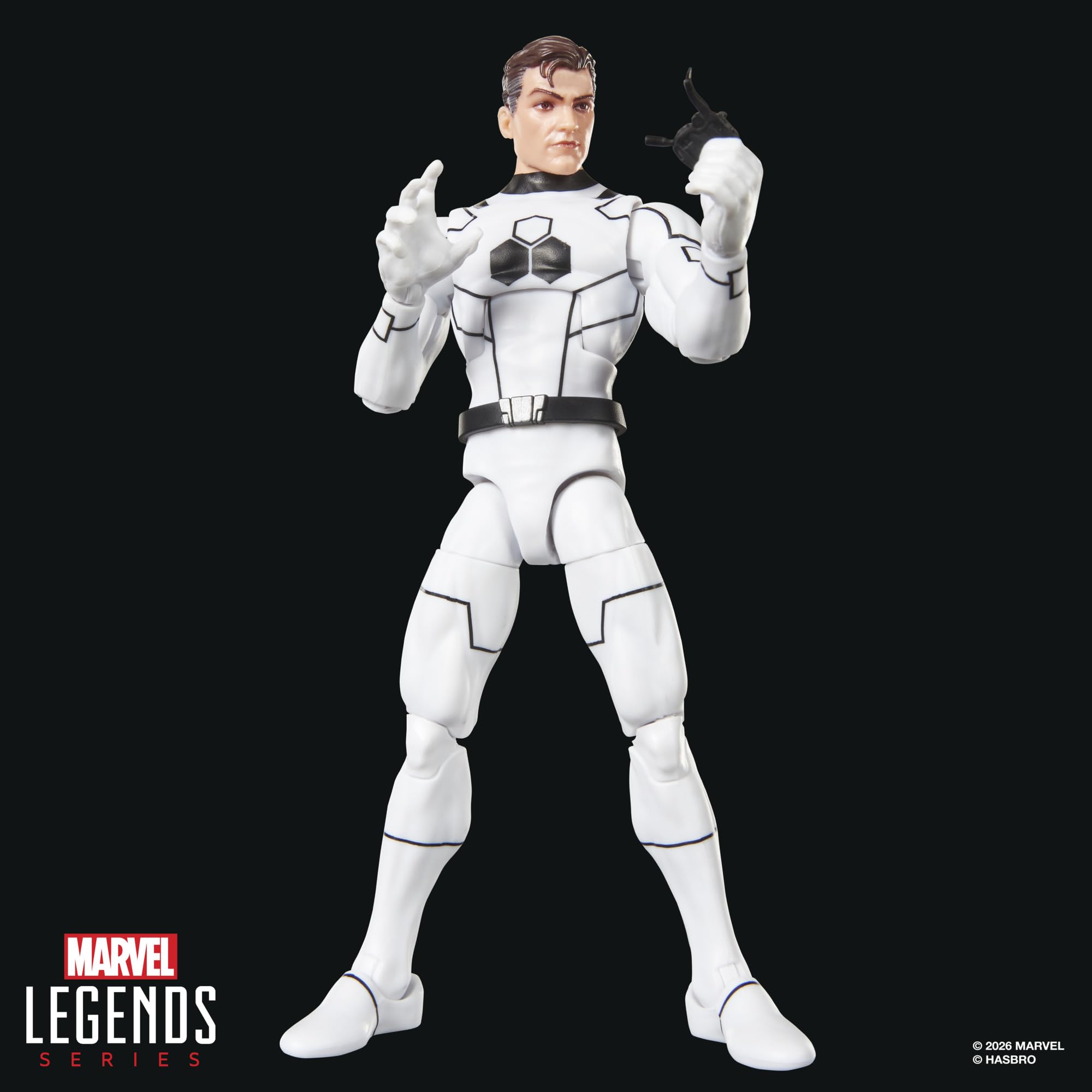Hasbro Marvel Legends Series, Mister Fantastic e Spider-Man Future Foundation, confezione da 2 action figure collezionabili ispirate ai fumetti dei Fantastici Quattro da 15 cm