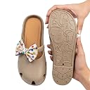 Heleey Women's Clogs Sandals with Adjustable Strap | Lightweight EVA Slip-On Slippers | Comfortable Casual Footwear for Women | Anti-Slip, Water Resistant (Brown, UK Footwear Size System, Adult, Women, Numeric, Medium, 9) gallery image