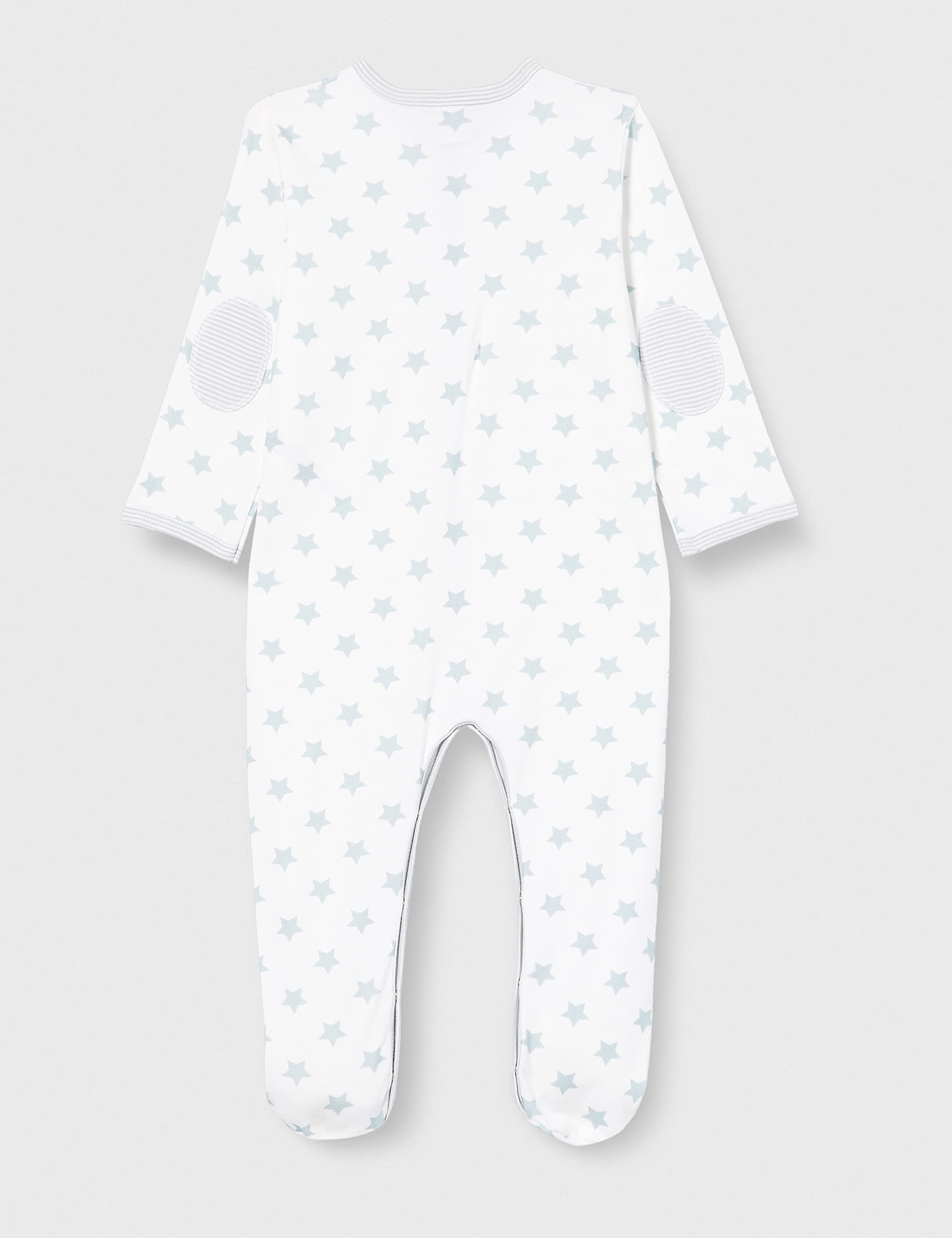 Petit Bateau Unisex Baby A052j Baby-Schlafanzug aus Baumwolle mit Sternen (1er Pack)