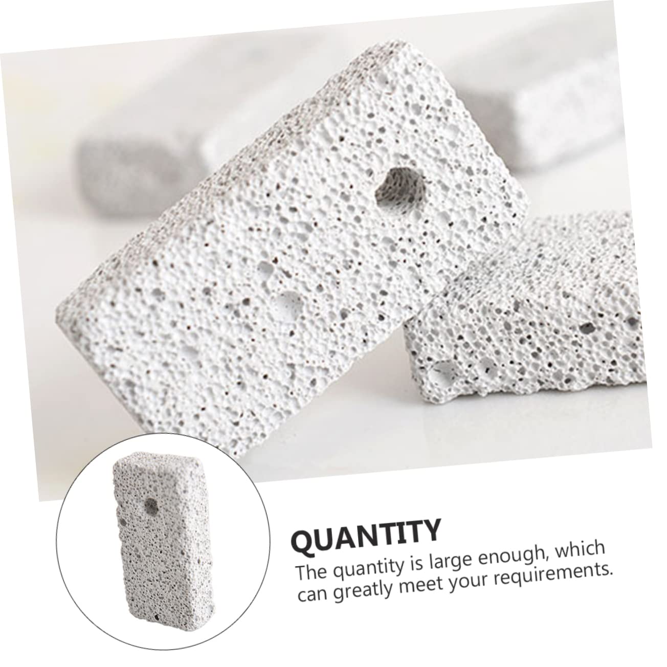 POPETPOP 120pièces Molar Stone pour Rongeurs Pierre à Mâcher Pierre Volcanique pour Hamsters Lapins Et Cobayes Idéale pour Nettoyage Croissance des Animaux De Compagnie