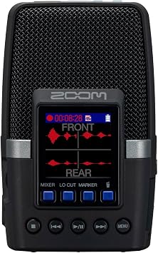 Zoom H2essential Multi-Mic 32-Bit Float Handy Recorder Bundle with Extreme PRO 64GB Memory Card + USB Card Reader