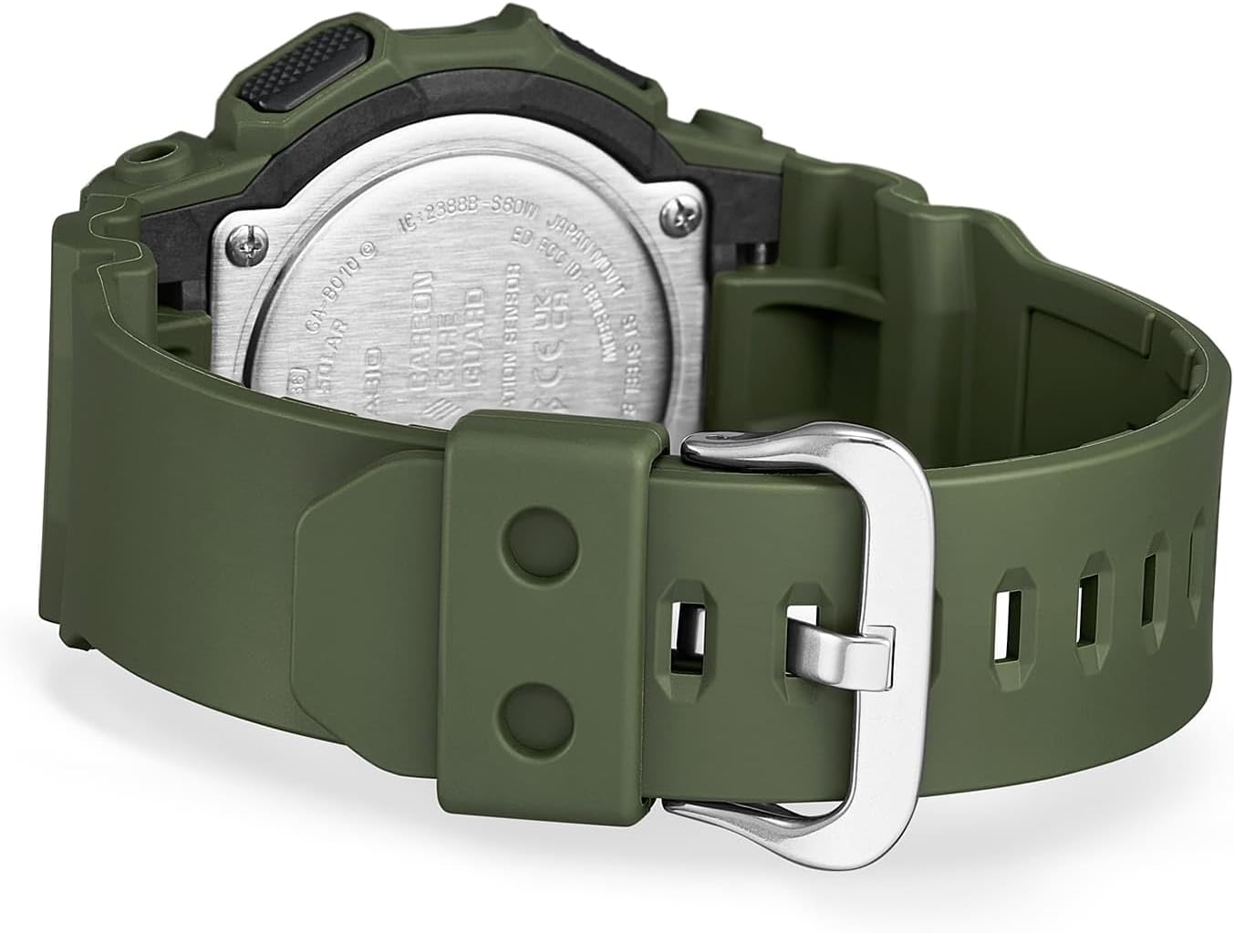 Casio G-Shock Analog-Digital Green Resin Step Tracker Watch GAB010-3A