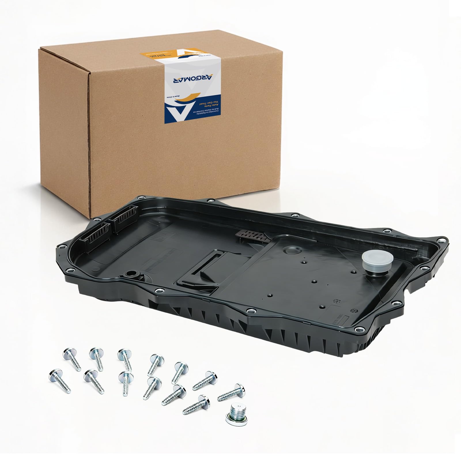 265-853 Bac de transmission avec bouchon de vidange, joint et boulons