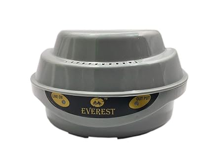 Everest Stabilizer for Single Door Refrigerator Epn 50 Upto 1 AMPS (Grey)