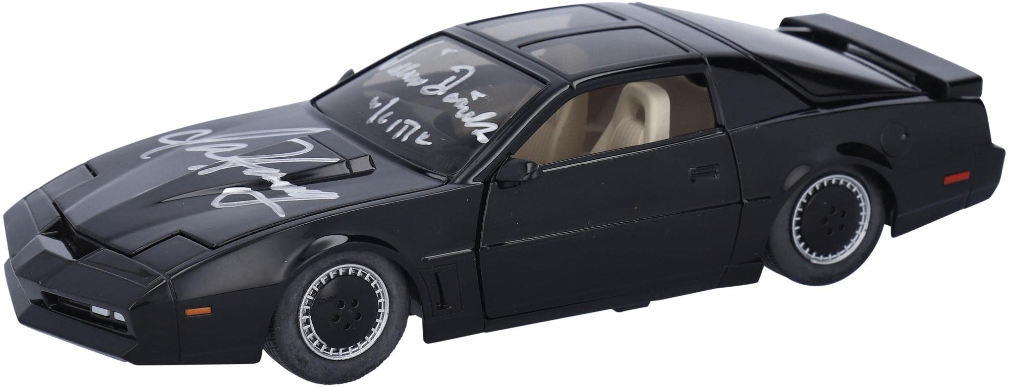 David Hasselhoff and William Daniels Autographed Nightrider Diecast Car - TV Miscellaneous Memorabilia