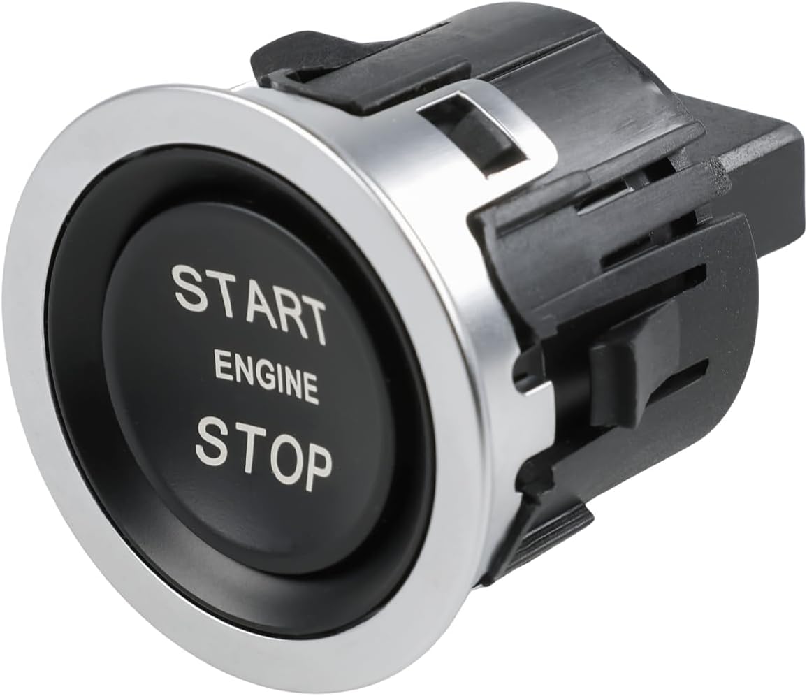 Ignition Start Stop Button Switch Compatible with Land Rover Range Rover/Sport/Evoque/Discovery Sport 2013-2020 Replacement for LR094038 LR037611