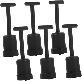 Angoily 6pcs Socket Tool for Light Socket Ring Removal T-type Handle Lamp Shade Holder Ring Remover Compact Design Electrician Tools