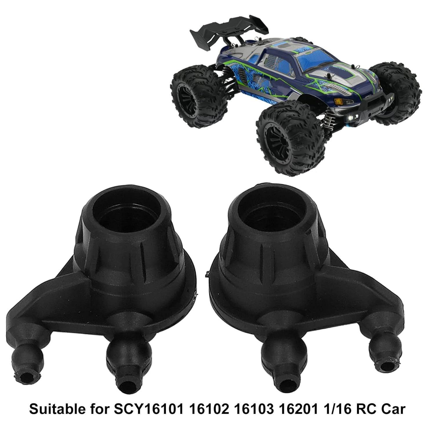 RC Car Parts, RC Car Tool Kit, 1/16 RC Steering Cup RC Car Steering Cup RC Cars Replacement Parts for Sonic Truck: Front Steering Cup RC Boat Parts for SCY 16101 16102 16103 16201