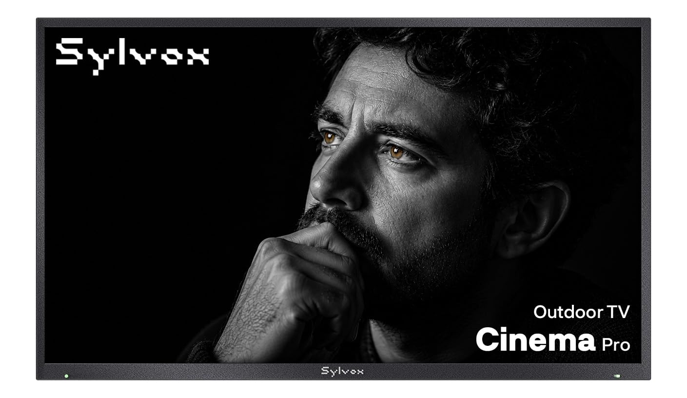 SYLVOX Outdoor TV, 85'' Mini LED QLED, 3500 Nits Extreme Brightness, 120Hz