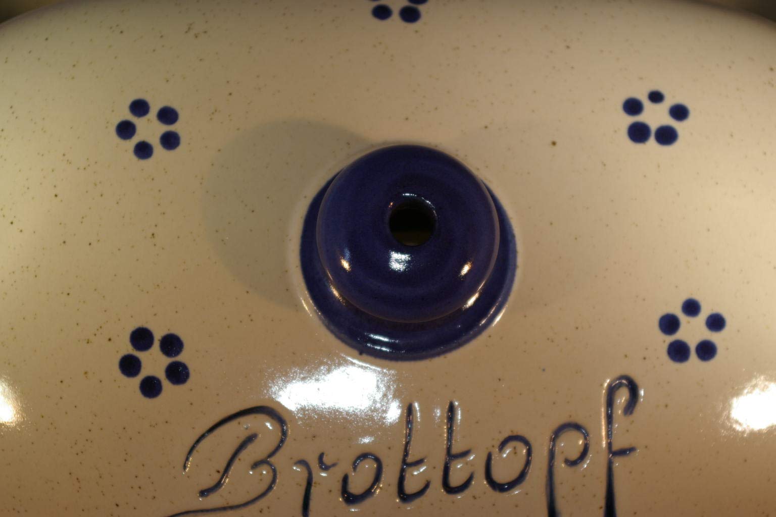Brottopf Avena | Brotkasten | Brotbox | Brotdose | Brotbehälter | Steinzeug | LxBxH: 30x21x16 cm