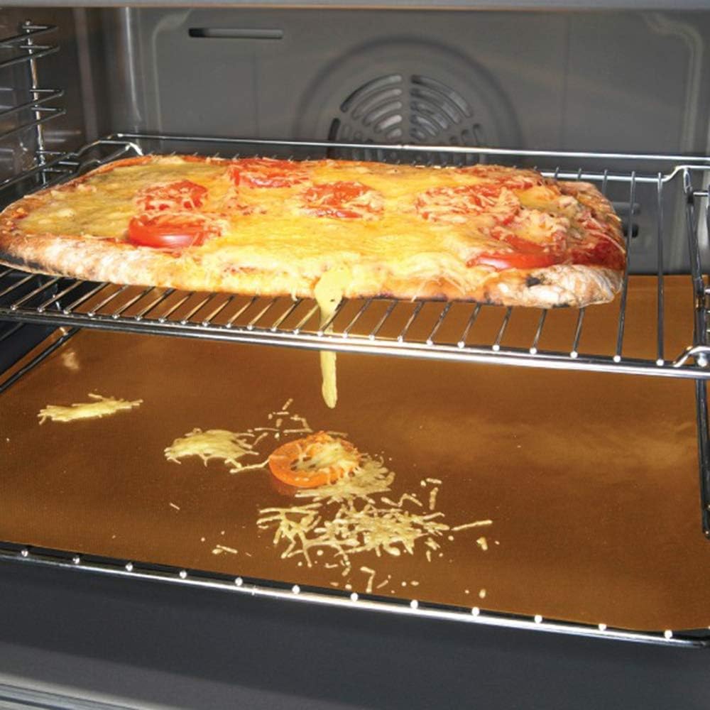 LOOCH Copper Grill Mat Set of 5 - Non-Stick BBQ Outdoor Grill & Baking Mats - Reusable and Easy to Clean - Works on Gas, Charcoal, Electric Grill and More - 15.75 x 13 Inch - Image 5