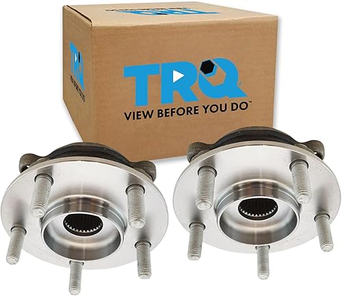 TRQ Juego de 2 rodamientos y bujes de rueda delantera izquierda y derecha compatible con Mazda 6 2014-2019 CX-5 2013-2022