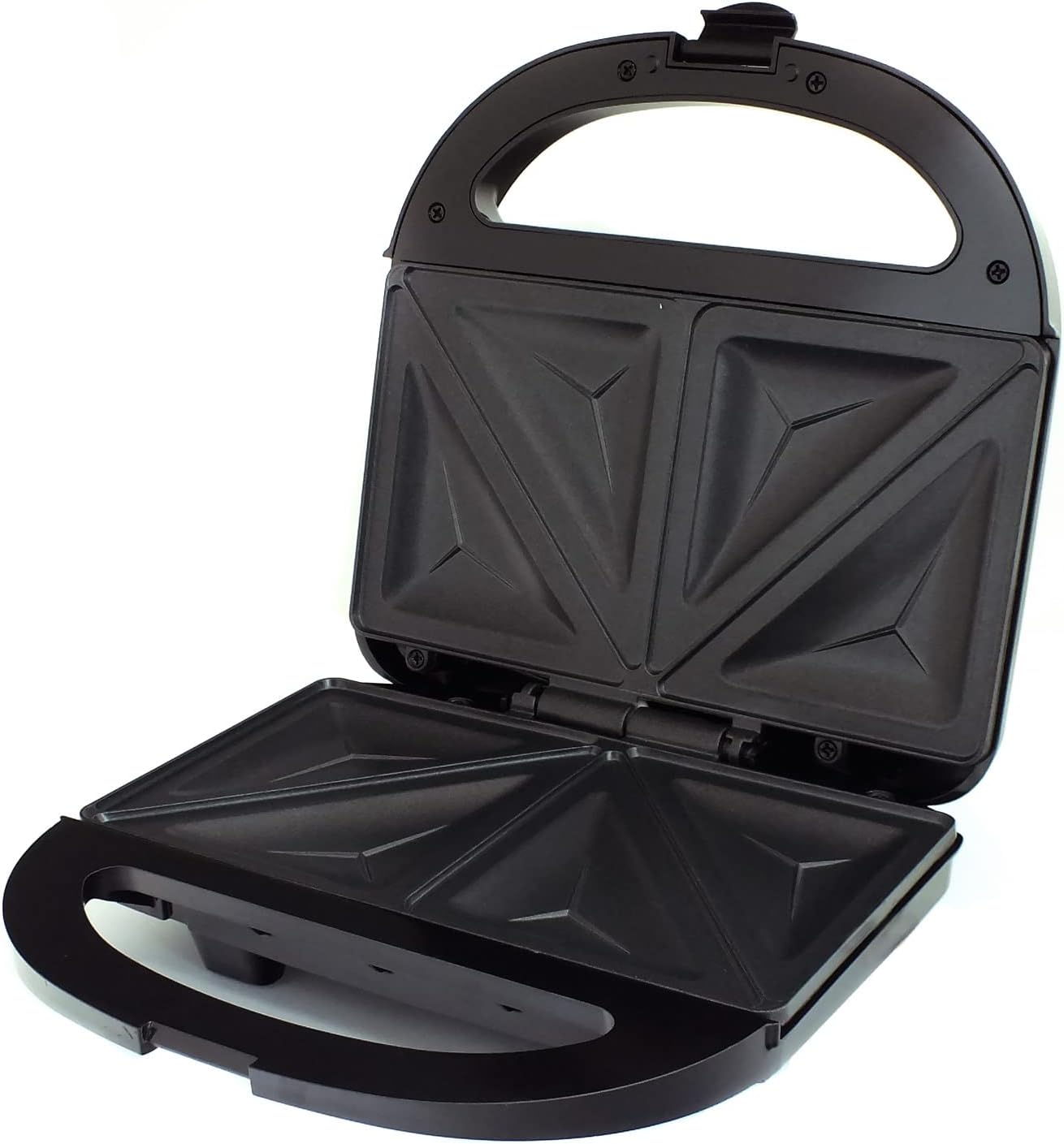 Tooltime® Electric Sandwich Toaster 2 Slice 750W Toastie Maker with Non