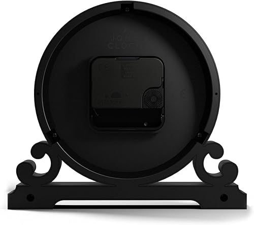 Miniatura 7 de JONES CLOCKS Saloon - Reloj de repisa  Diseño tradicional de doble desplazamiento  Verde  Números romanos  Estilo clásico para escritorio, mesa,