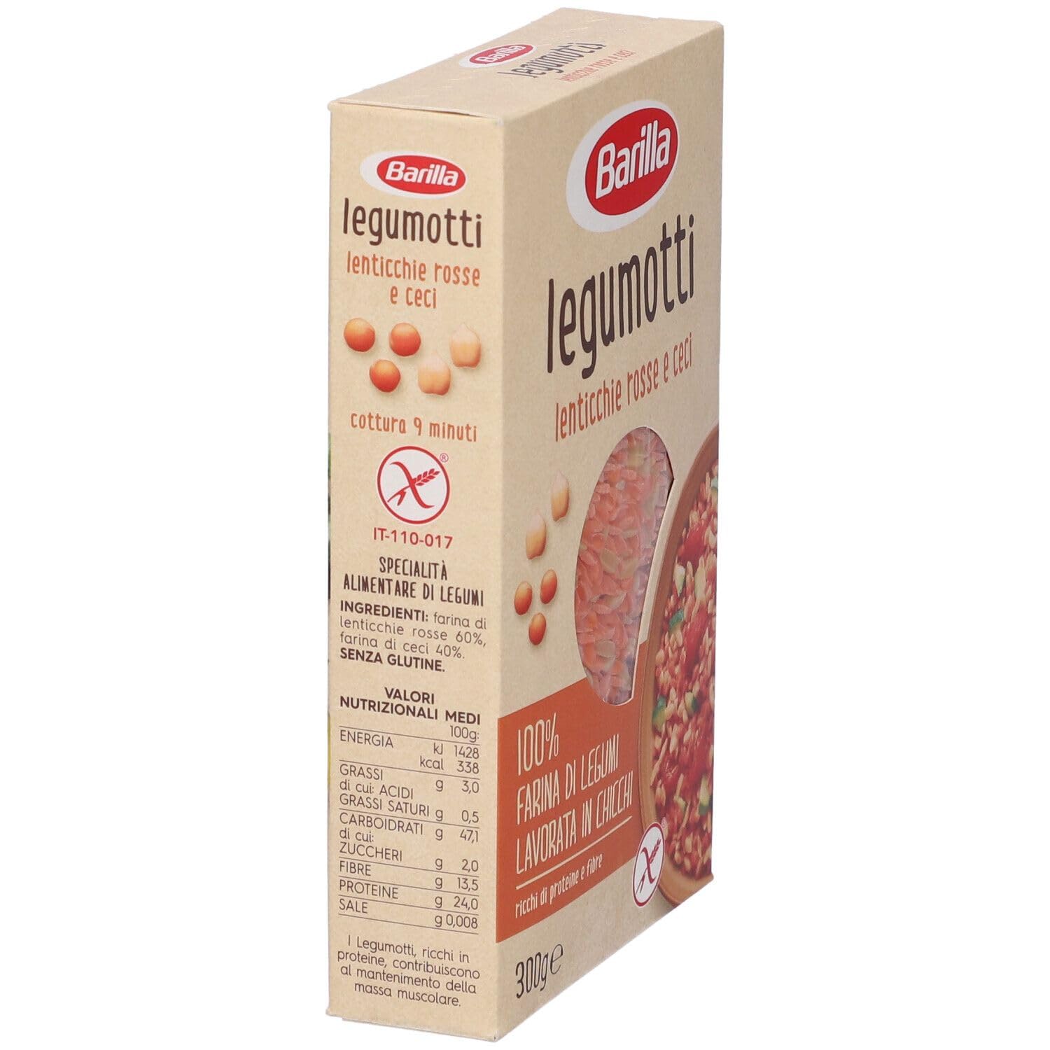 Italian Gourmet Legumotti legumi 12 x 300g, Linsen & Kichererbsen | Fonte proteica vegetale, senza glutine; schnelle Basis für Bowls, Salate, Gesamtnettogewicht 3,6 kg + Kostenlos Polpa 400g