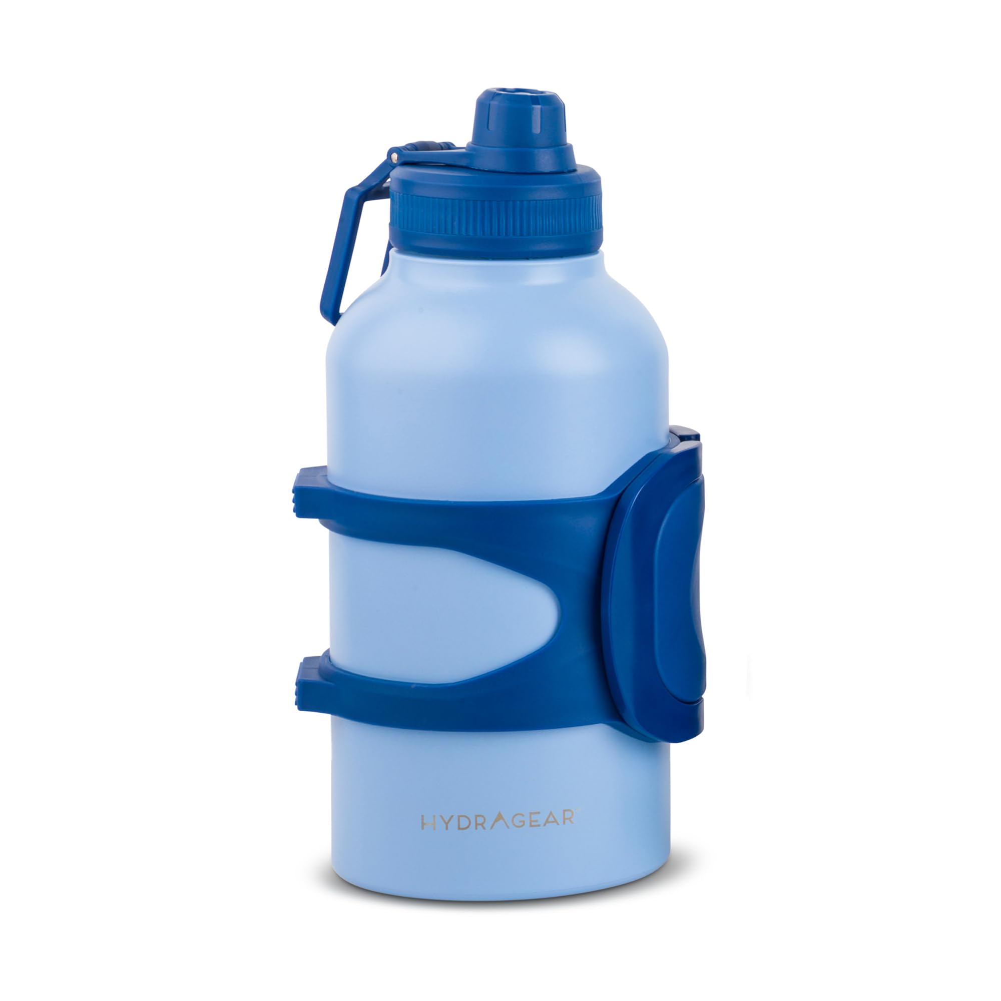 Bottiglia Termica Hydragear In Acciaio Inox 32 Oz (946 Ml), Colore Ombre Pink. Doppia Parete, Tenuta Freddo 24h/caldo 12h. Tappo A Prova Di Perdite E Cinturino.