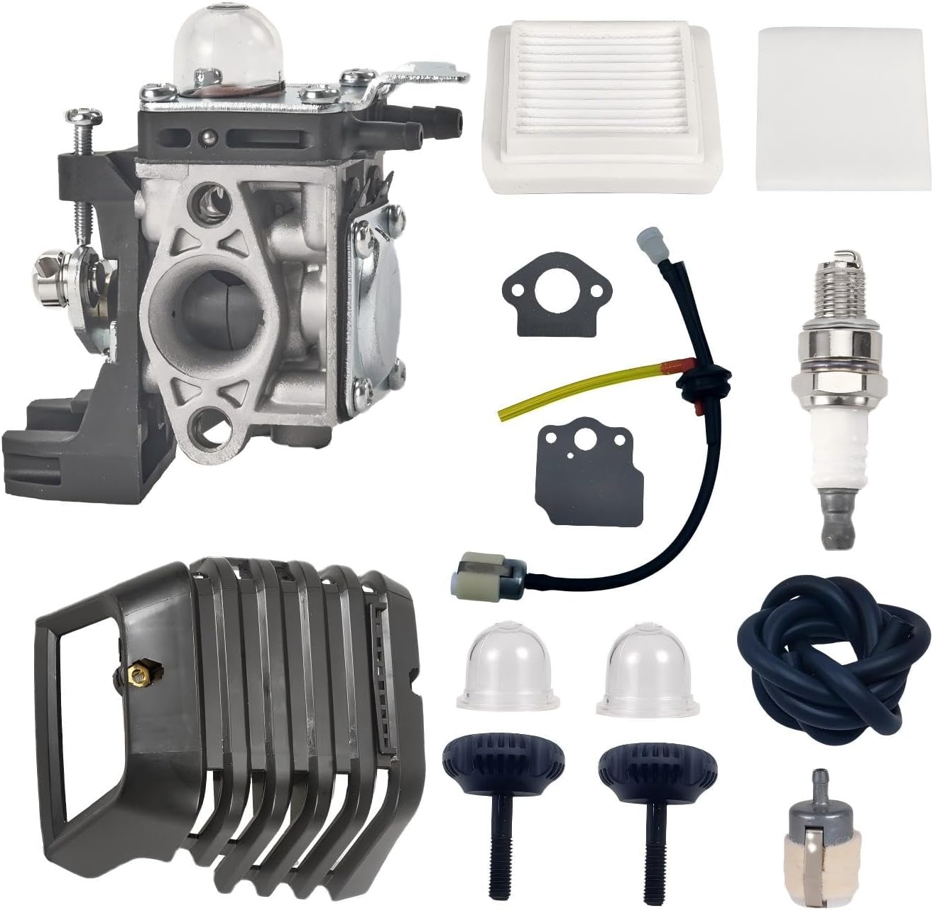 Carburateur SRM-2620 Pour Echo 26X SRM 2620 SRM-2620T C262 LE262 T262X BRD2620 HCA2620 PAS2620 Pe2620 Ppt2620h Shc 2620 Taille Bordures A021004600 85482542