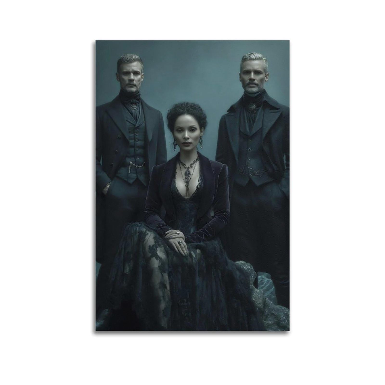 JUWRHRHHRH Vampire (1) Poster Canvas Aesthetic Wall Art Painting Decor for Living Room Bed Room 20x30inch(50x75cm) Unframe-style