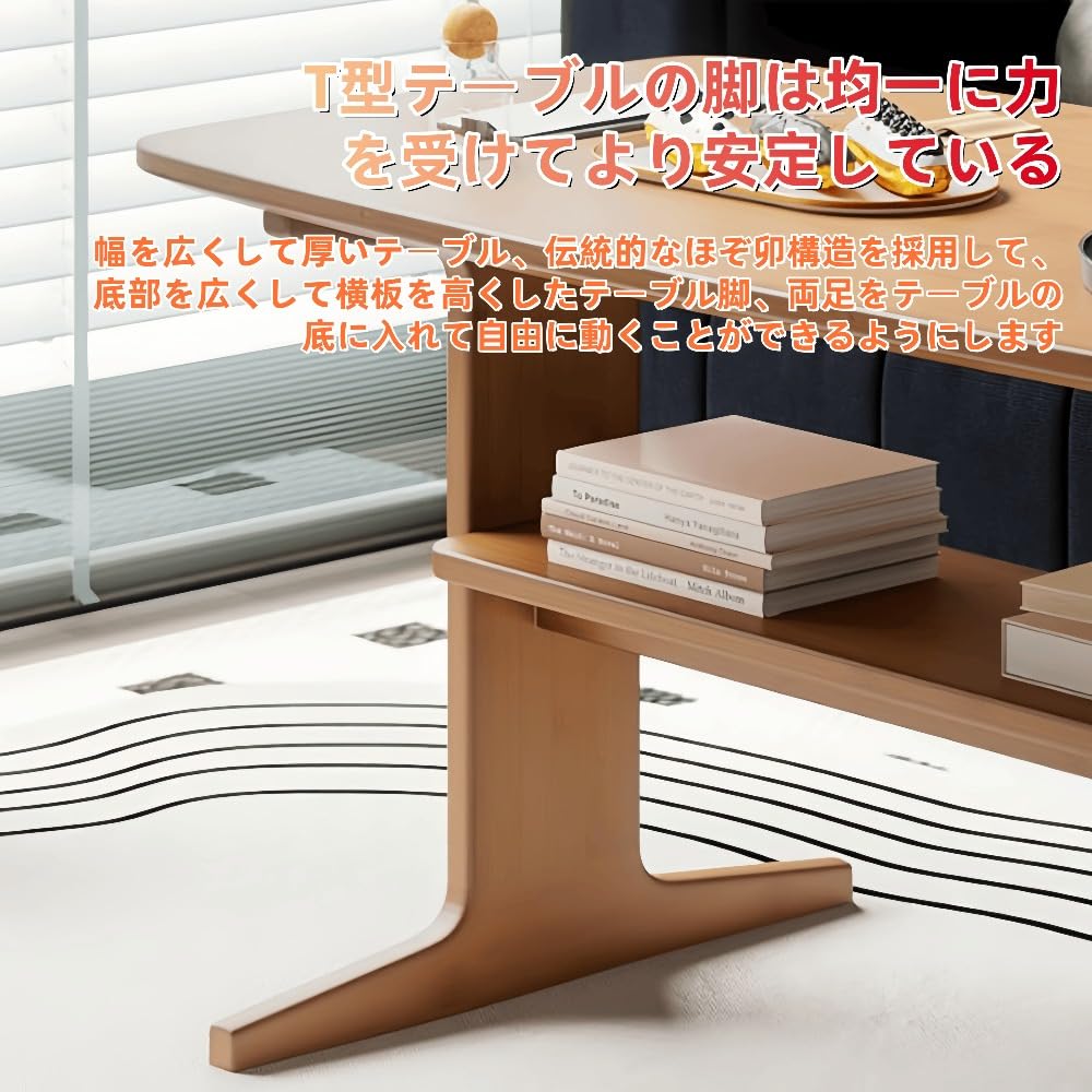 Amazon.co.jp: Gixuzol ダイニングローテーブル 高さ60cm 高め