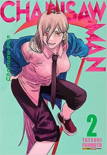Chainsaw Man vol. 2 — capa da edição Panini
