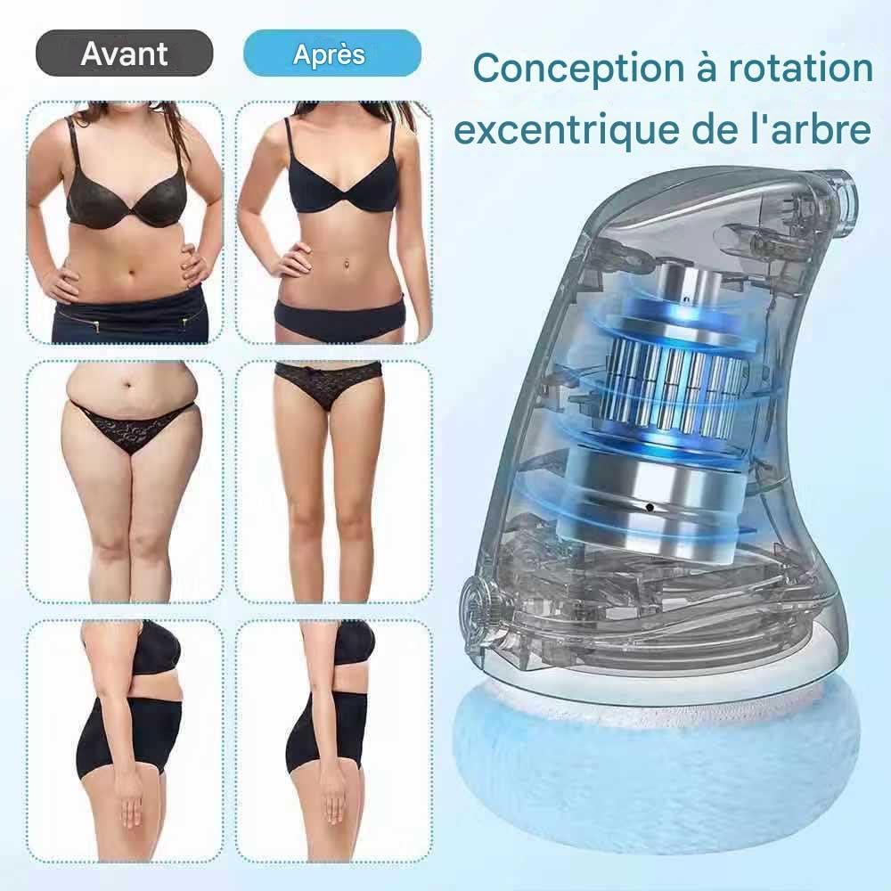 Vibrapro Anti Cellulite, Appareil Anti Eellulite, Appareil de massage raffermissant et modelant à 2600 tours/minute, anti-cellulite et brûle-graisses