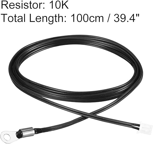 Miniatura 2 de uxcell 10K NTC - Sensor de temperatura sensible para aire acondicionado