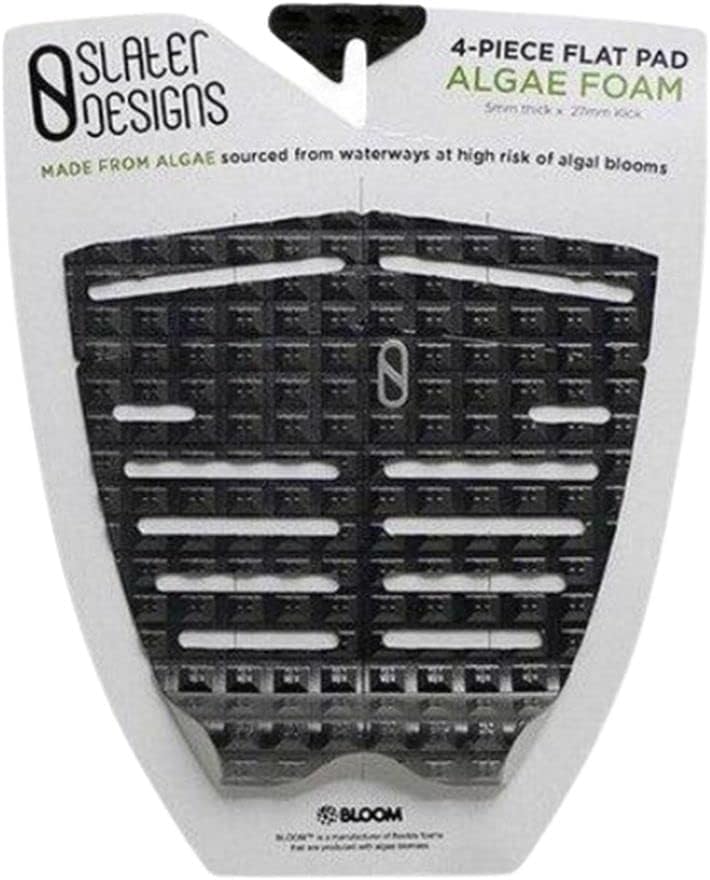 4 Piece Flat Traction Pad (Black/Grey)