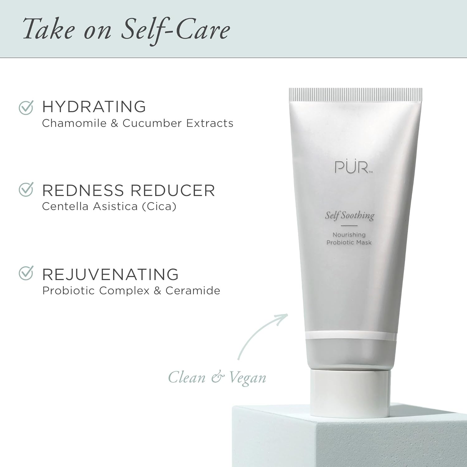 PÜR MINERALS Self Soothing Nourishing Probiotic Mask, 2.5 oz