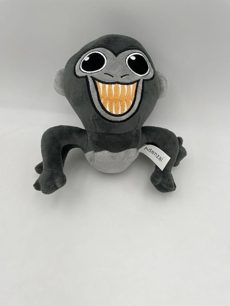 Adenzai Gorilla Tag Monkey Plush Four Legged- Perfect Monkey