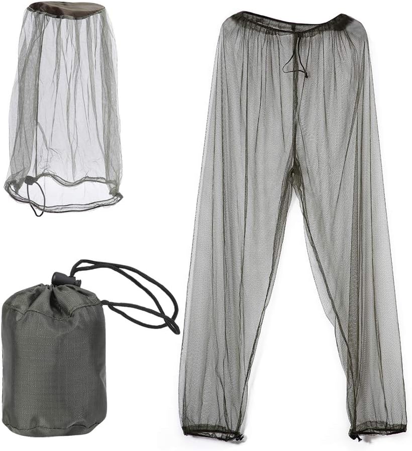 Buy Mosquito Net Sets Pants Mosquito Head net Netting with Carry Bags