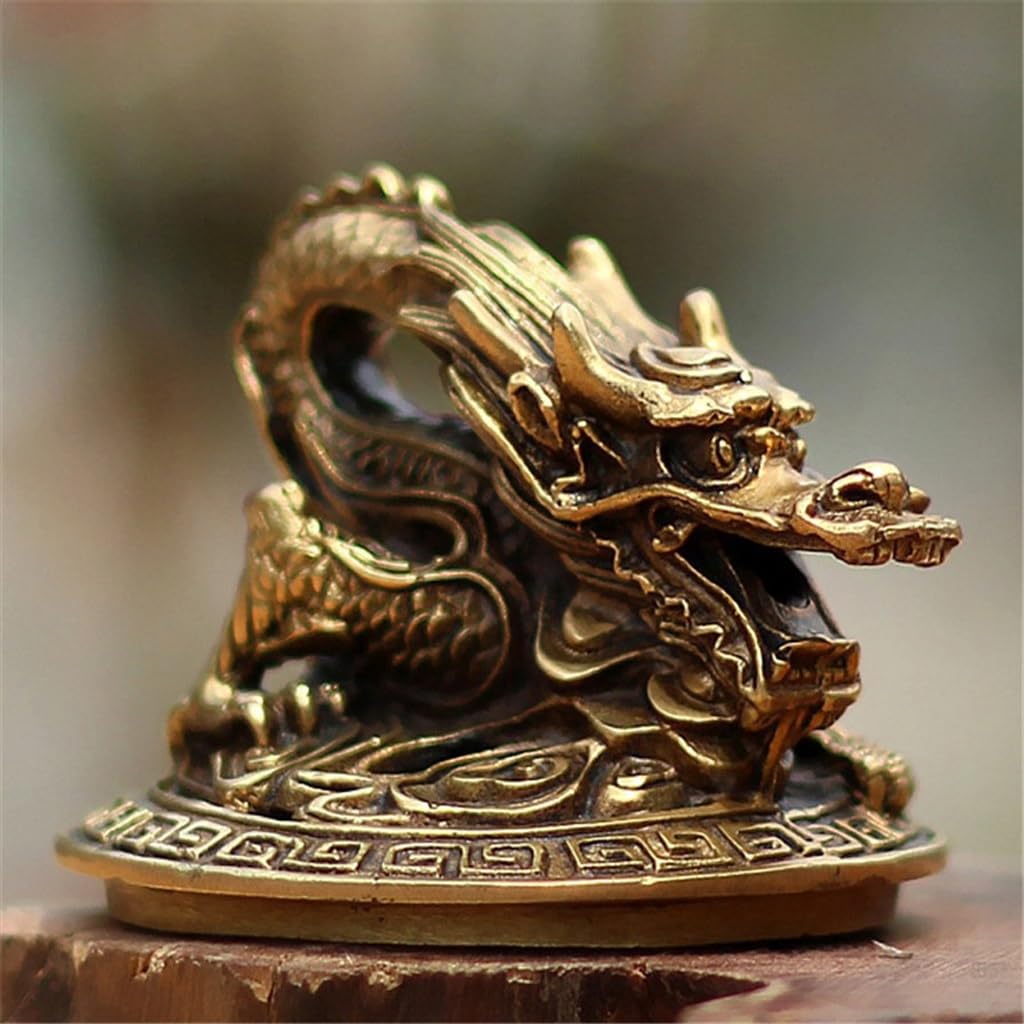 Quemador de Incienso con Grifo de latón, Quemador de sándalo Antiguo, Adornos for Ceremonia del té, adecuados for Muebles de Oficina