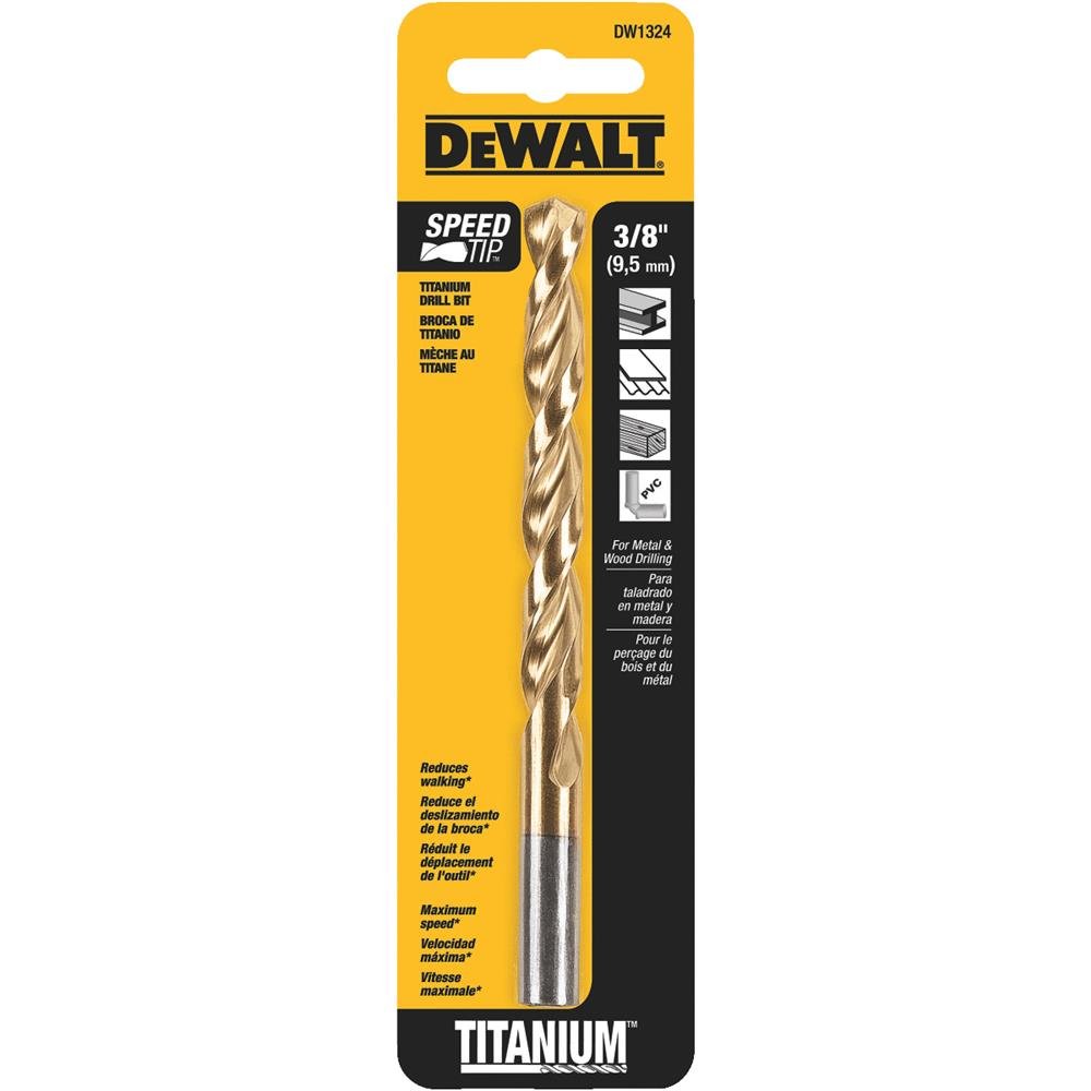 DEWALT Drill Bit - Titanium Nitride -1