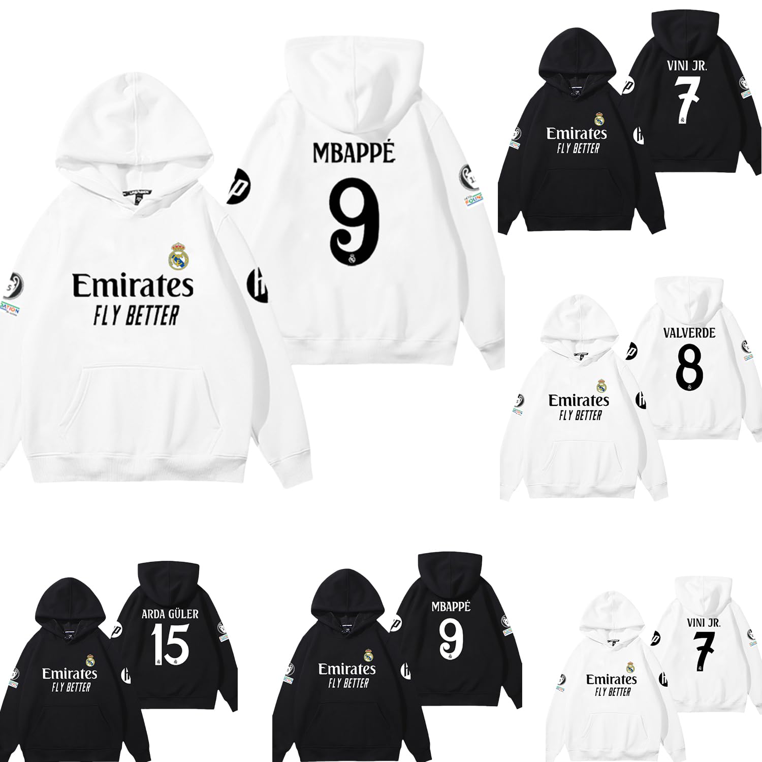 Amazon.co.jp: レアル・マドリード パーカー エムバペ