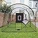 Sharellon Baseball Batting Cage - Large 22x12x10ft Heavy-Duty Portable Baseball Practice Net with Pitching Machine Hole for Backyard Training - Adults & Youth