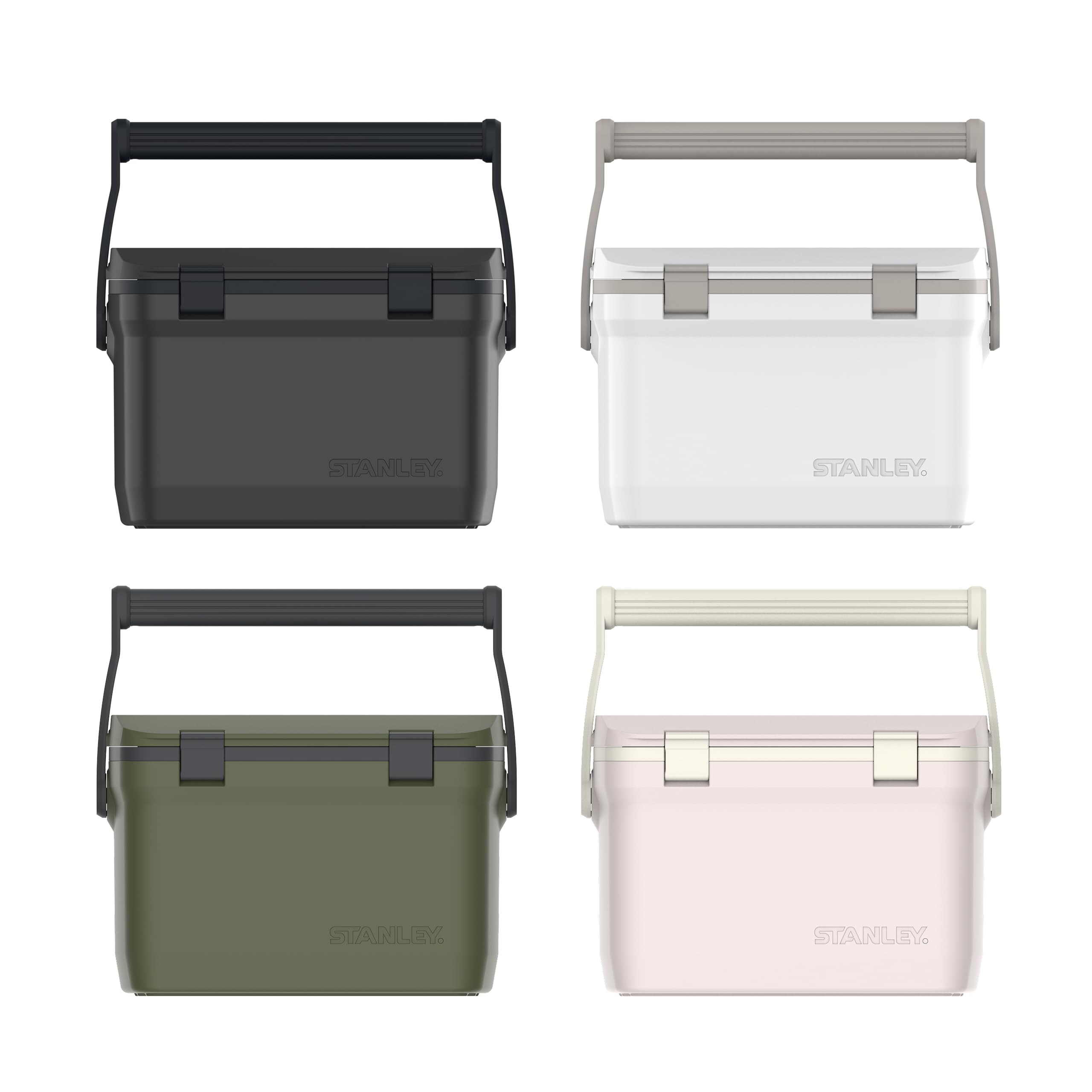 Stanley 1913 Adventure Outdoor Lodówka - Lód Do 48 Godzin - Cool Box - Bez BPA - Wytrzymała Skrzyniowa Lodówka Kempingowa - Może Służyć Jako Siedzisko - Szczelna