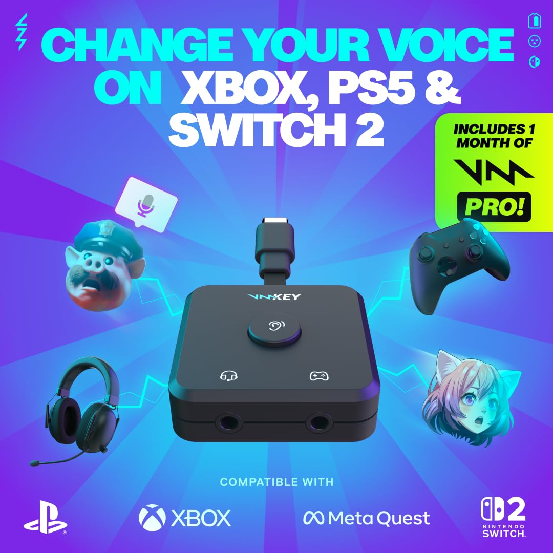 Voicemod Key - VMKey Real-Time Live AI Voice Changer en