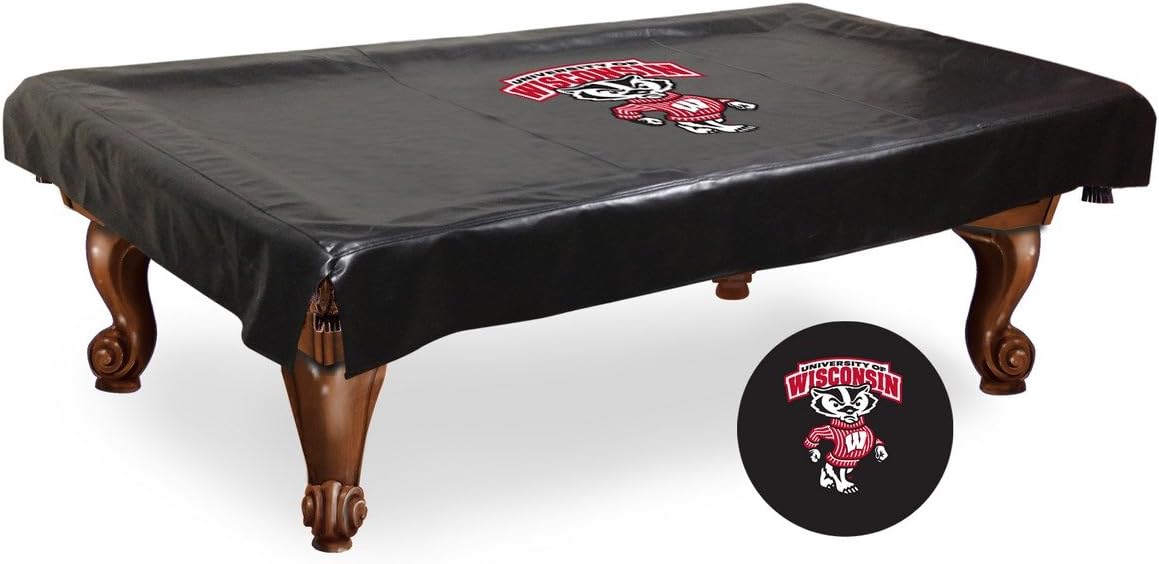 NCAA Wisconsin Badgers Billiard Table Cover