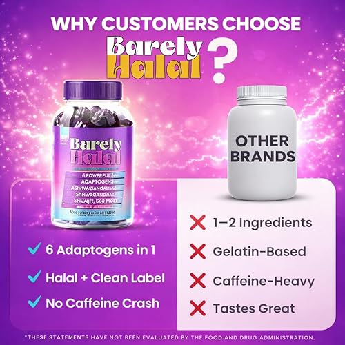 Miniatura 5 de Gomitas Shilajit para energía y concentración – Ashwagandha, raíz de remolacha, melena de león, musgo marino y semilla negra – Suplemento adaptógeno