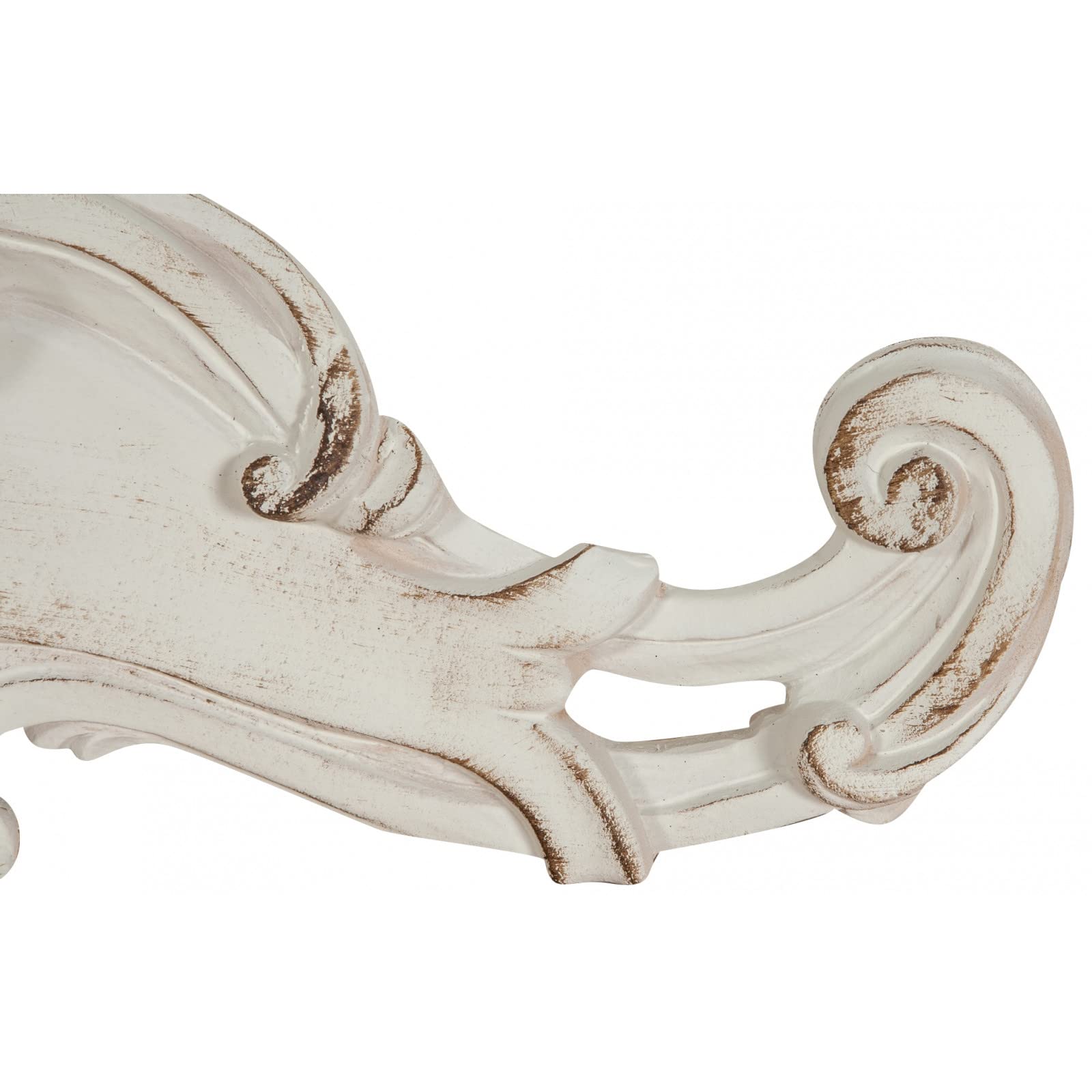 Biscottini Fregio Legno 58x20 cm Made in Italy | Fregi per mobili e pareti | Fregi in Legno Decorativi per mobili e pareti con Finitura Anticata