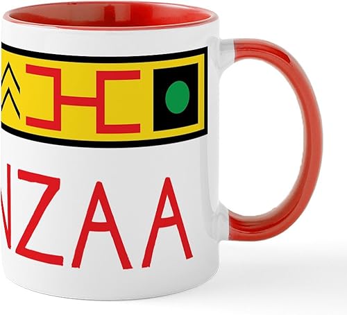 Vista 61 de CafePress Kwanzaa Principles - Taza de café de cerámica, taza de té, 11 onzas