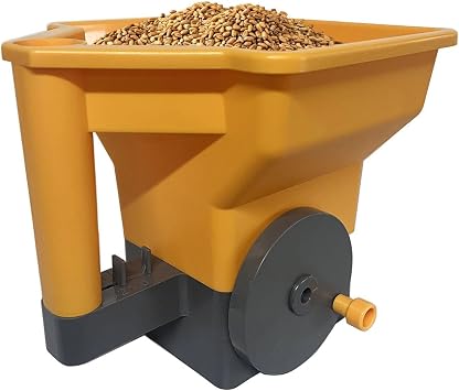 Spreaders for Lawns Handheld Small Hand-Cranked Seeder