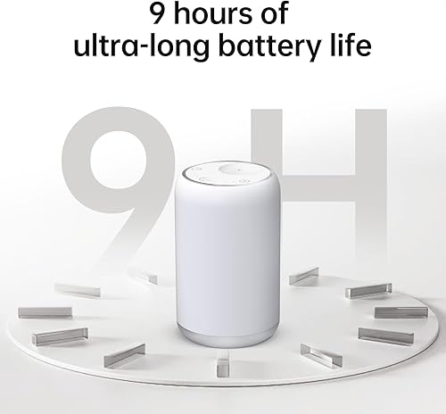 Miniatura 6 de Difusor de aceite esencial sin agua Difusor de aroma portátil de 4.2 onzas líquidas para el hogar, oficina, coche, difusor de aroma inalámbrico