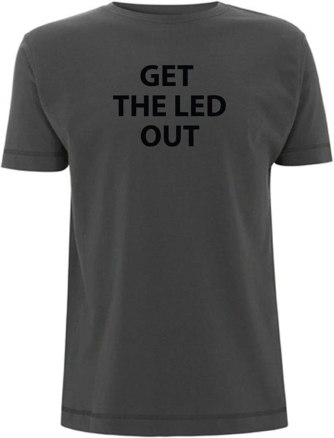 Led Zeppelin Get The Led Out Men's T-Shirt Ride Norman Reedus Band Rock Music