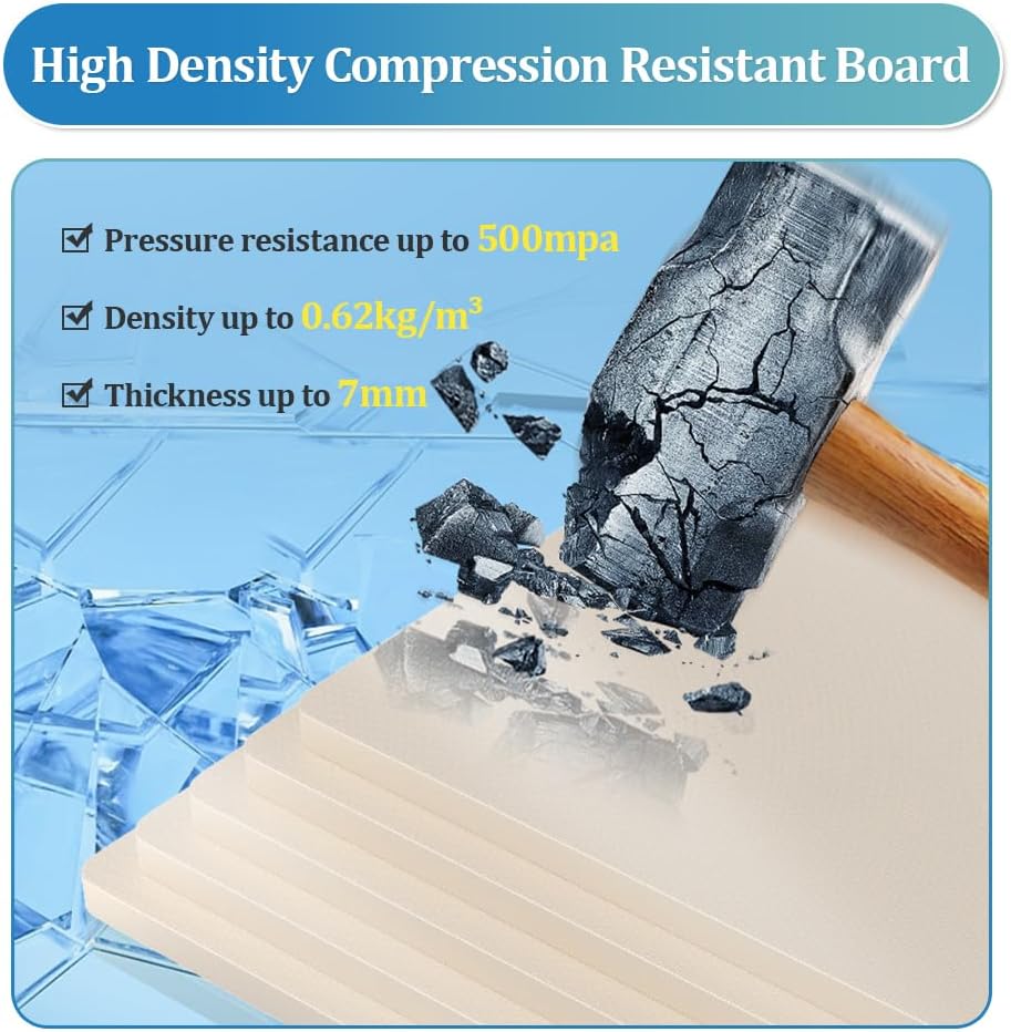 YUEWO Foldable PVC Swimming Pool Hard Plastic Shell Portable Swimming Pool for Adults Blow Up Pool for Family Garden Backyard (3m/118in)